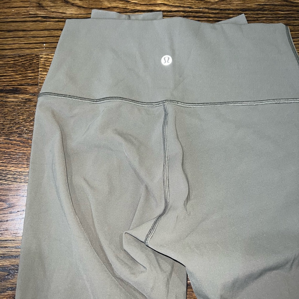 Winder under leggings size 6 olive green